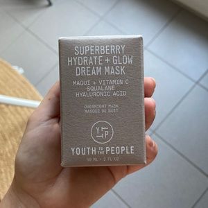 NEW ⚡️ Youth to the People Superberry Hydrate & Glow Dream Mask
